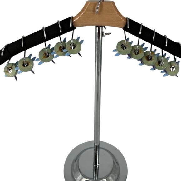 Dragonfly Accent Shower Curtain Rings Hooks Nature Inspired Bath Decor - Picture 3 of 11